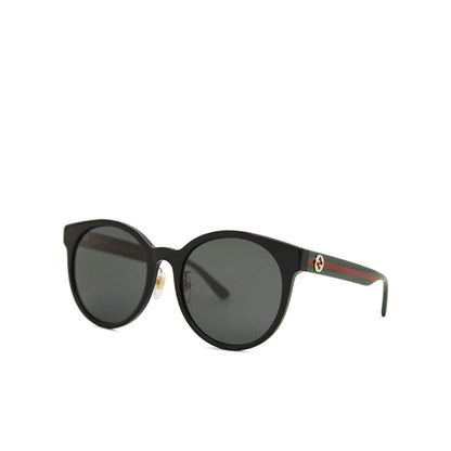 Gucci GG0416SK 002 55 Grey Round Sunglasses