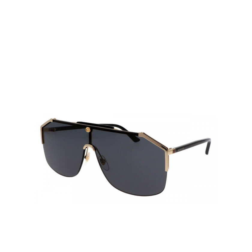 Gucci GG0291S 001 99 Gold/Black Sunglasses