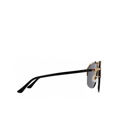 Gucci GG0291S 001 99 Gold/Black Sunglasses