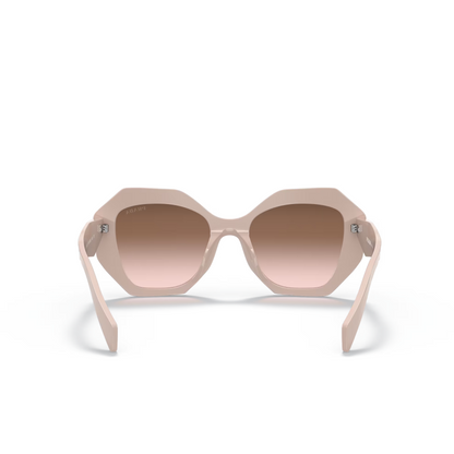 Prada Irregular Shaped Sunglasses PR 16WS Powder/Brown Gradient