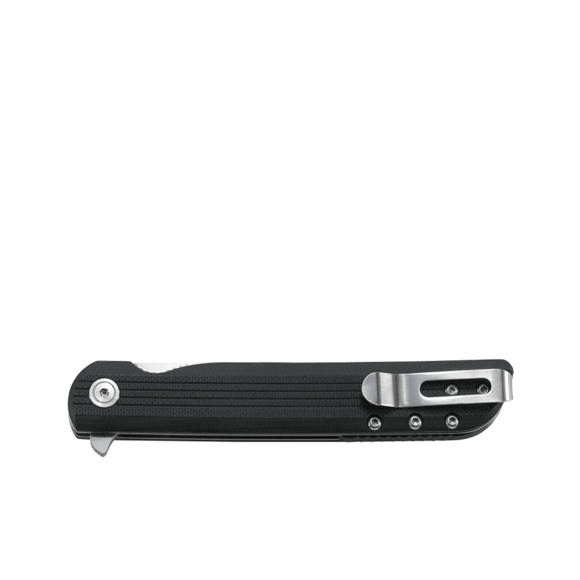 CRKT LCK + Large Assisted Folding Pocket Knife 3.62" Black 8Cr13MoV Steel Glass-Reinforced Nylon Handle