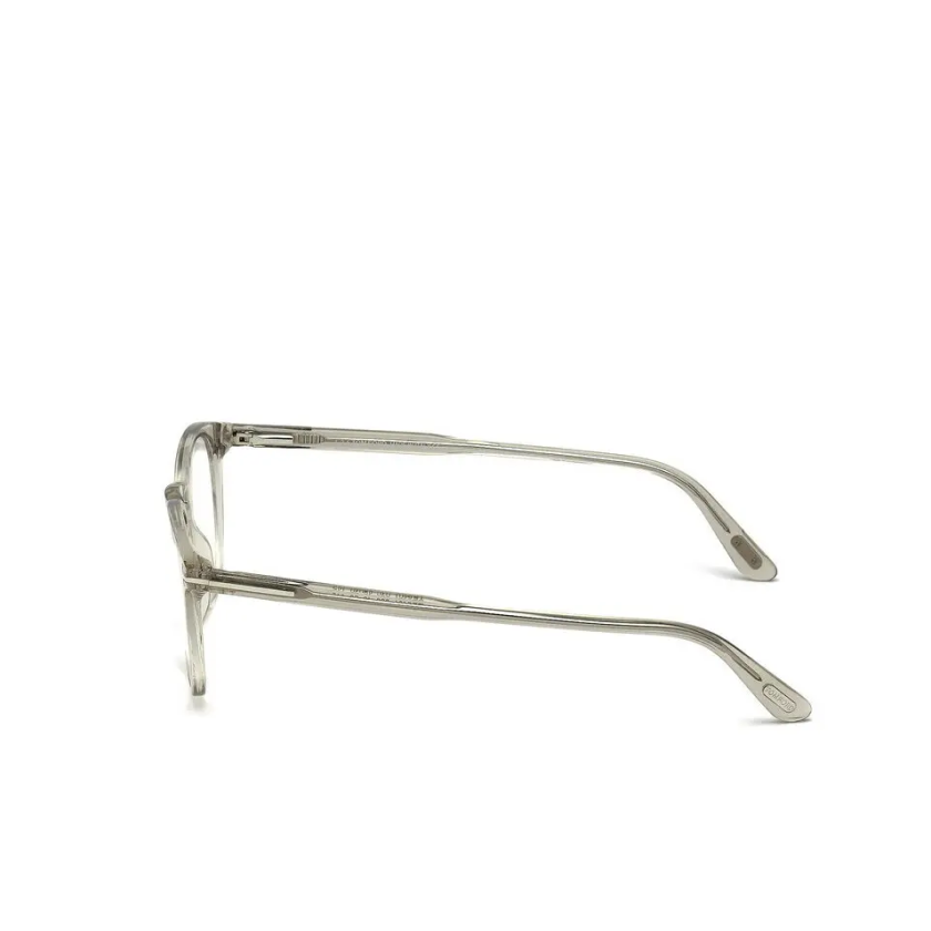 Tom Ford Rose Gold "T" Logo Glasses FT 5401 Transparent Grey/Clear