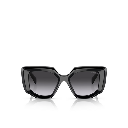 Prada Sunglasses with Triangle Logo PR 14ZS Black/Grey Gradient