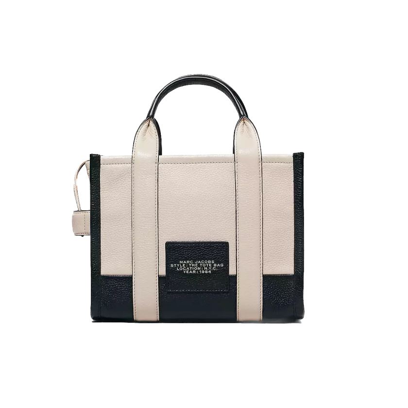 Marc Jacobs The Colorblock Small Tote Bag Ivory Multy