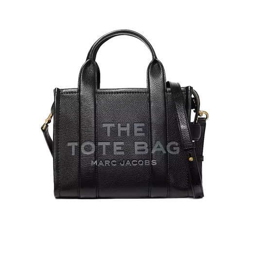 Marc Jacobs The Leather Small Tote Bag Black
