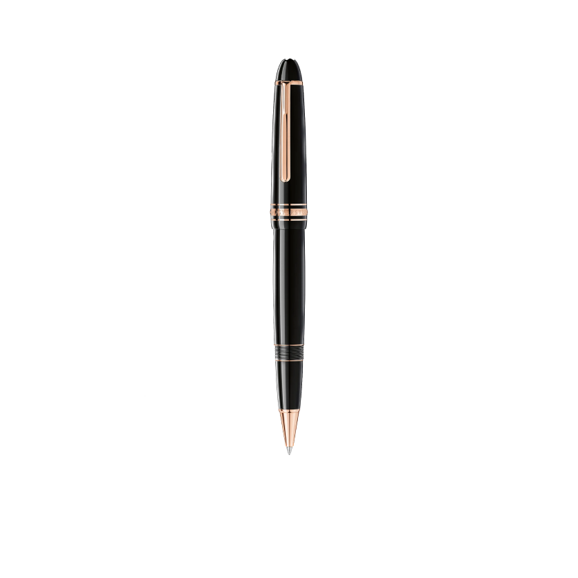 Montblanc Meisterstuck Rose Gold-Coated LeGrand Rollerball Black